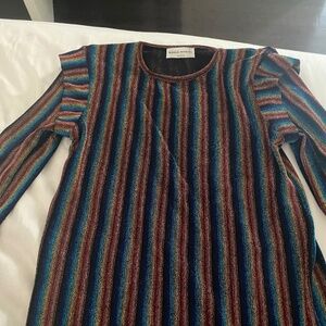 Sonia rykiel metallic top